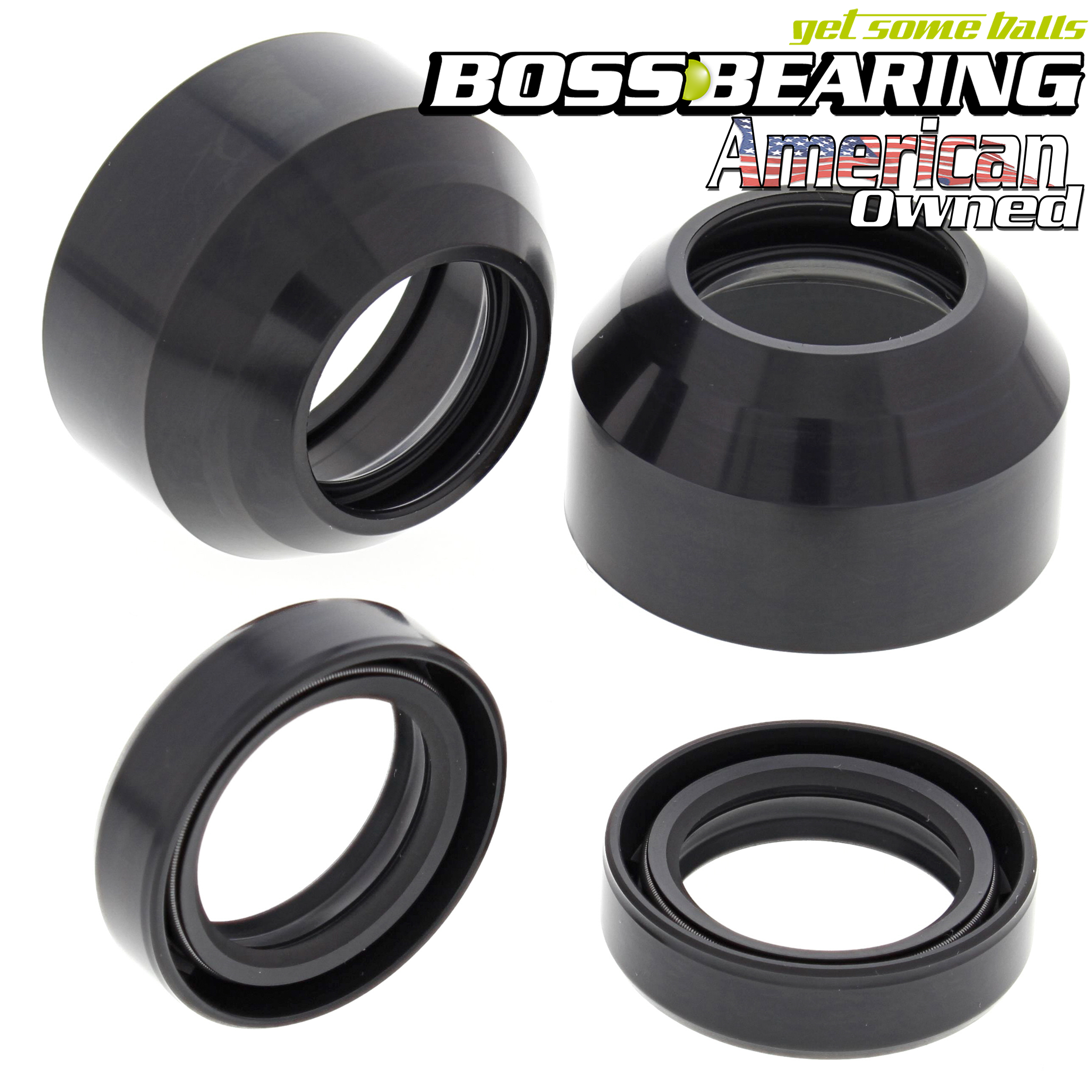 Fork Dust Seal 56-106 for Kawasaki KDX80 1987 1988 | eBay